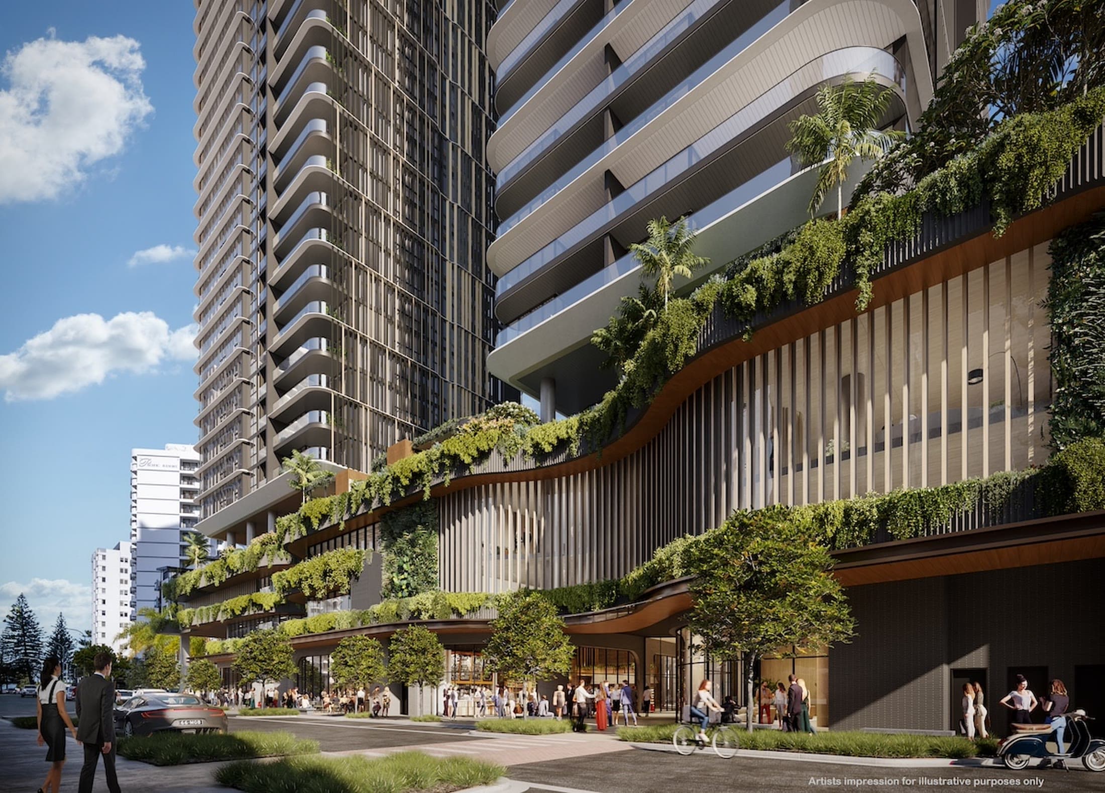 Victoria & Albert twin residential towers, Broadbeach